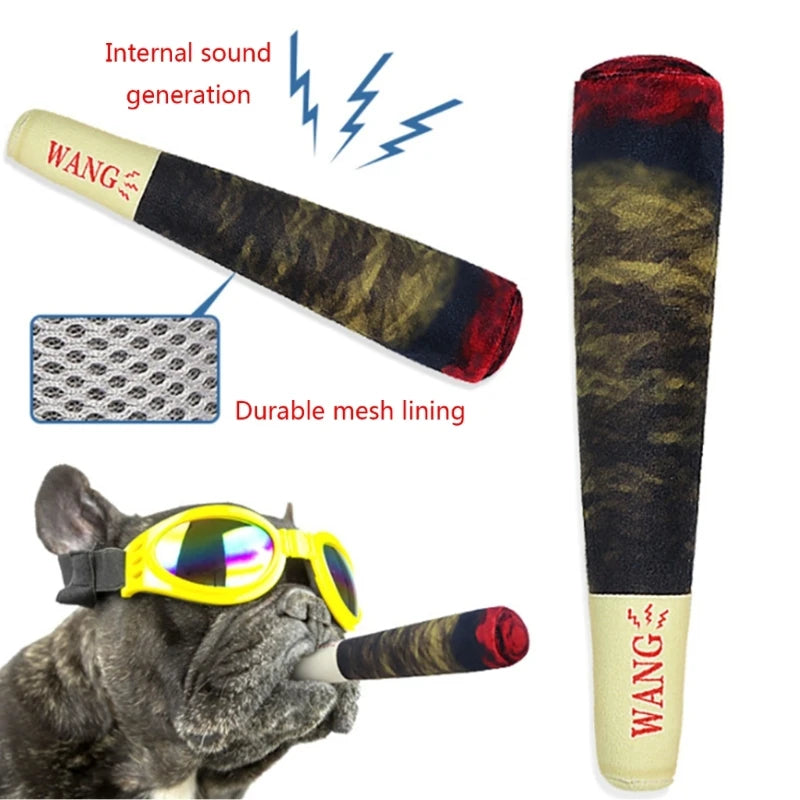 Blunt & Spliff Dog Toy  - Chew Toy for the Stoney Pup in your Life - Dogs are addicted to the squeeks!