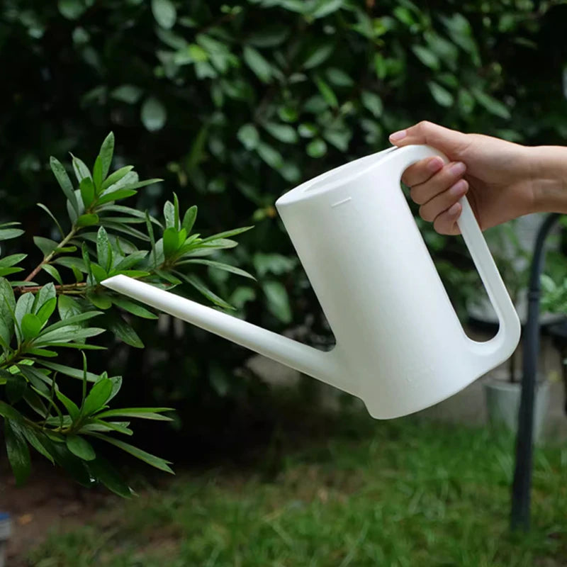 1.2/1.5L Long Spout Modern Watering Can - Plastic For Watering Plants and Bottle Cap Sprinkler