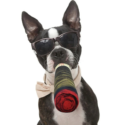 Blunt & Spliff Dog Toy  - Chew Toy for the Stoney Pup in your Life - Dogs are addicted to the squeeks!